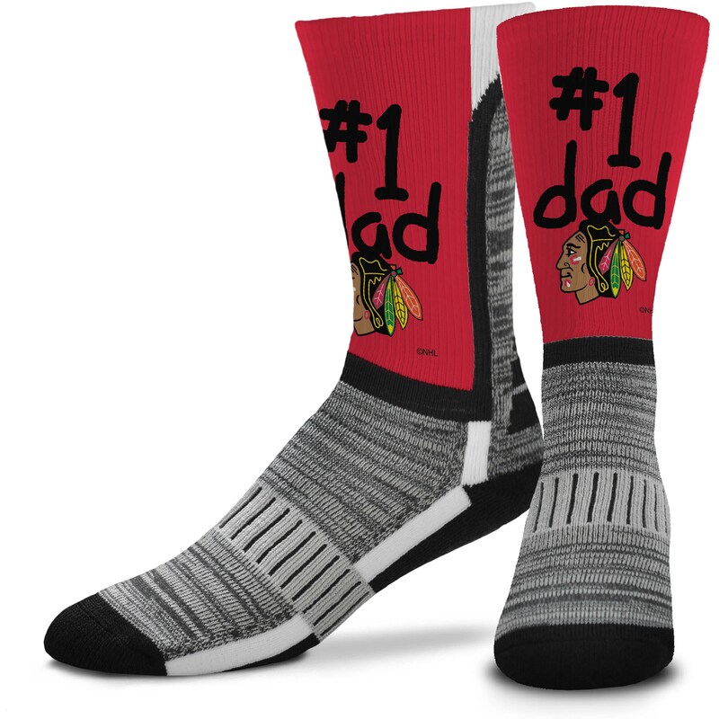 Chicago Blackhawks - Ponožky "Dad V Curve" - číslo 1