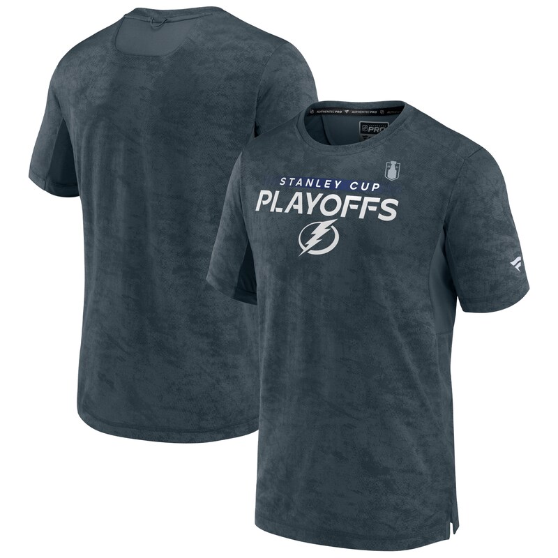 Tampa Bay Lightning - Tričko "Pro" - tmavě šedé, autentické, 2022, Stanley Cup Playoffs