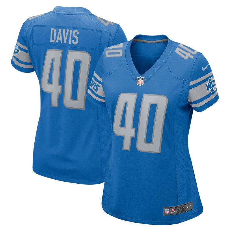Detroit Lions - Dres fotbalový dámský - Jarrad Davis, modrý