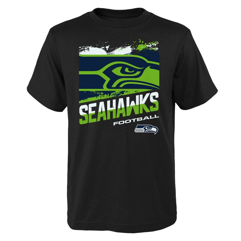 Seattle Seahawks - Tričko "Rowdy" dětské - černé