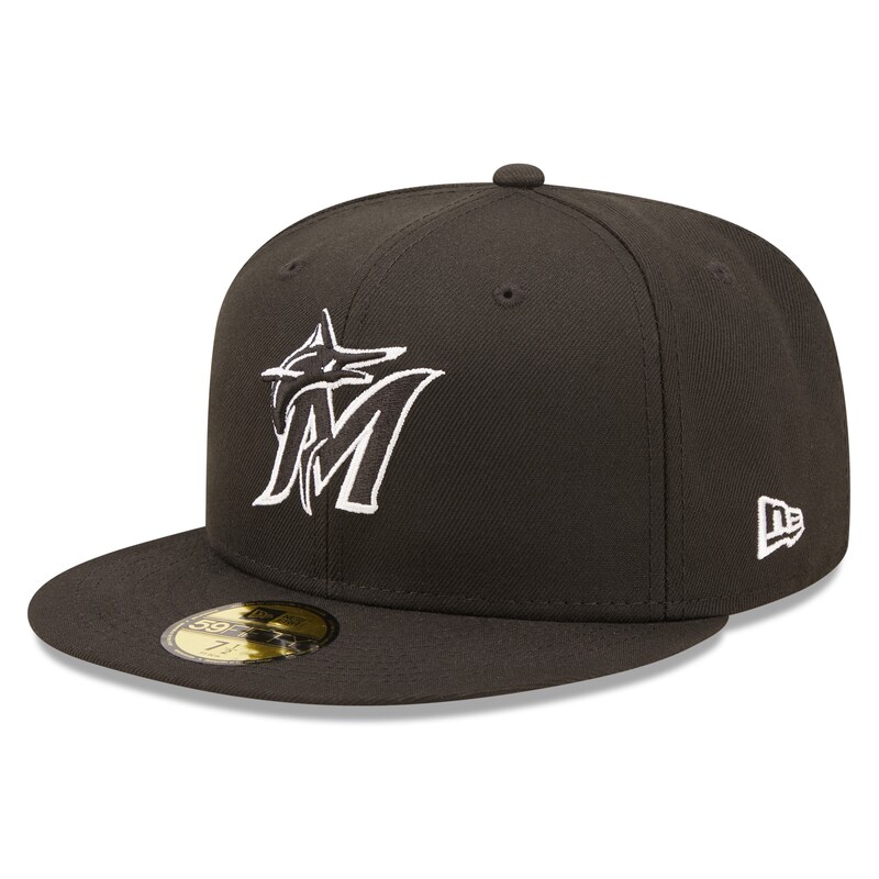 Miami Marlins - Kšiltovka 59FIFTY pevná "Logo" - černá