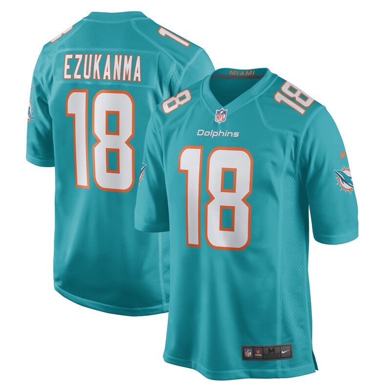 Miami Dolphins - Dres fotbalový - Erik Ezukanma, světle modrý