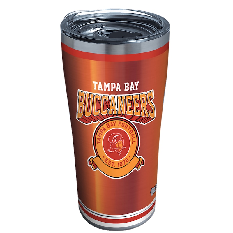 Tampa Bay Buccaneers - Pohárek (0,59 l) - nerezový, z minulosti, šedý