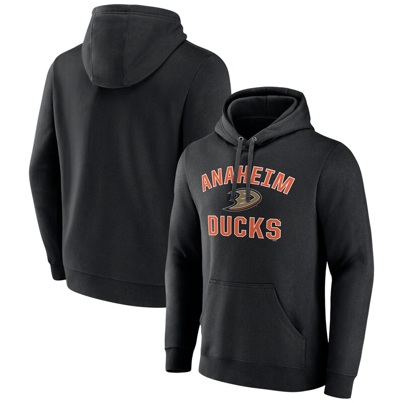 Anaheim Ducks - Mikina s kapucí "Victory Arch" - černá