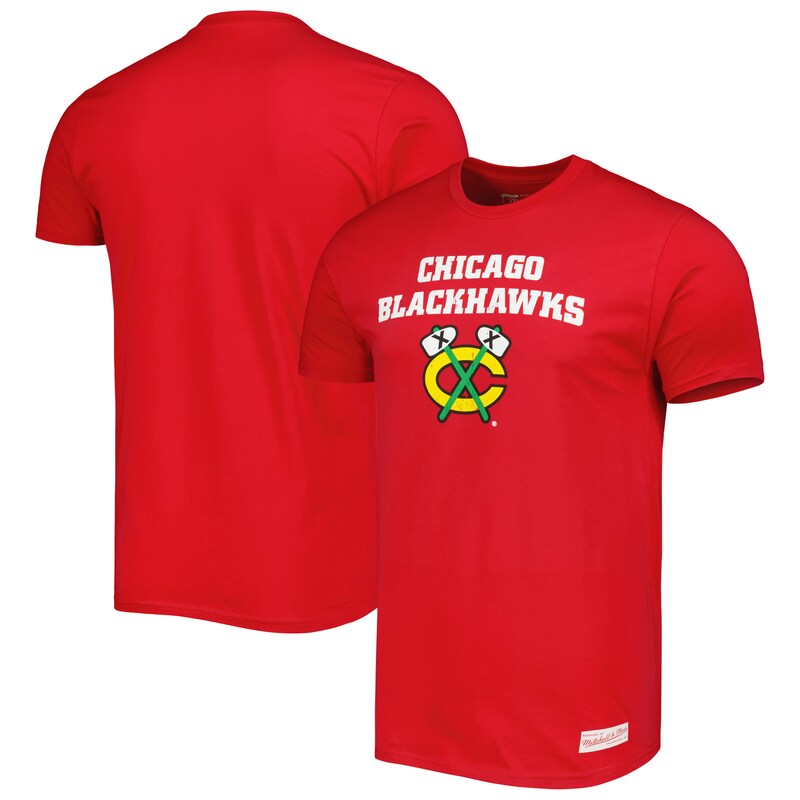 Chicago Blackhawks - Tričko "Logo" - červené, z minulosti