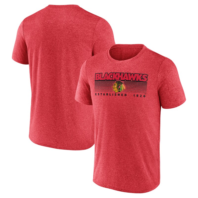 Chicago Blackhawks - Tričko "Prodigy Performance" - žíhané, červené