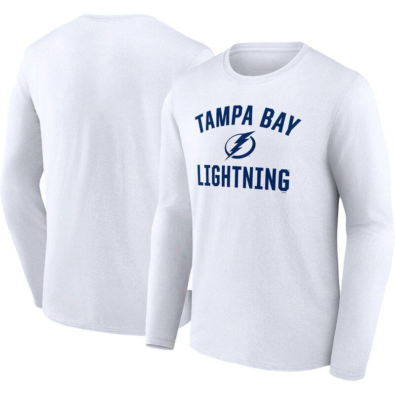 Tampa Bay Lightning - Tričko "Victory Arch" - bílé, dlouhý rukáv