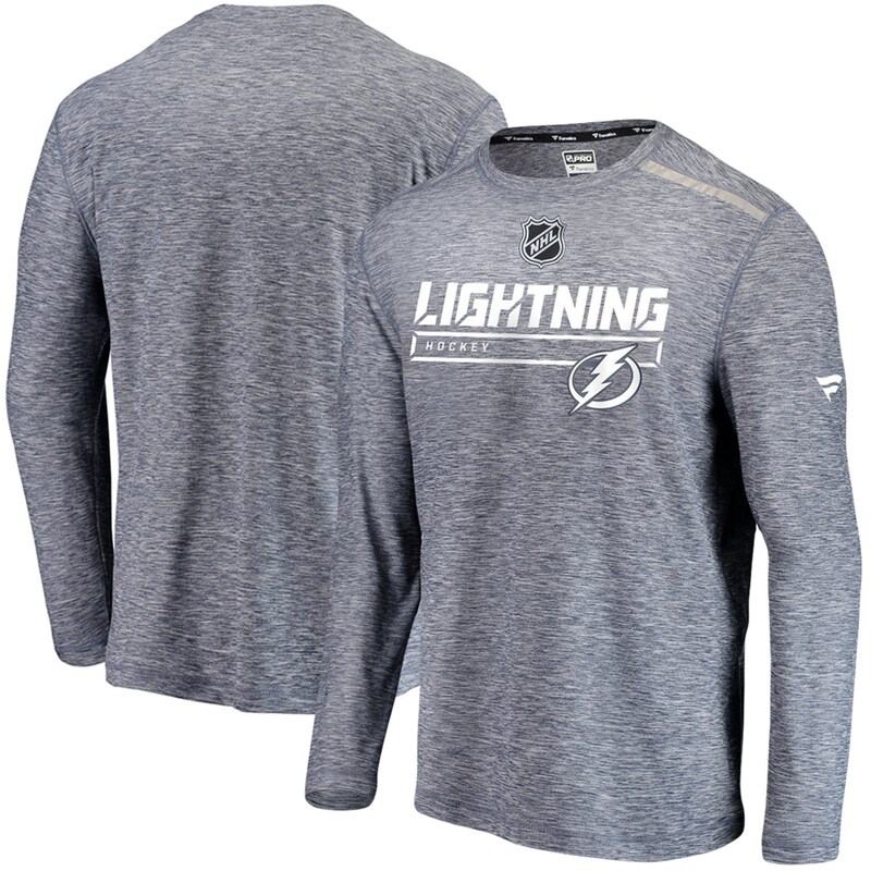 Tampa Bay Lightning - Tričko "Pro Clutch" - autentické, dlouhý rukáv, námořnická modř