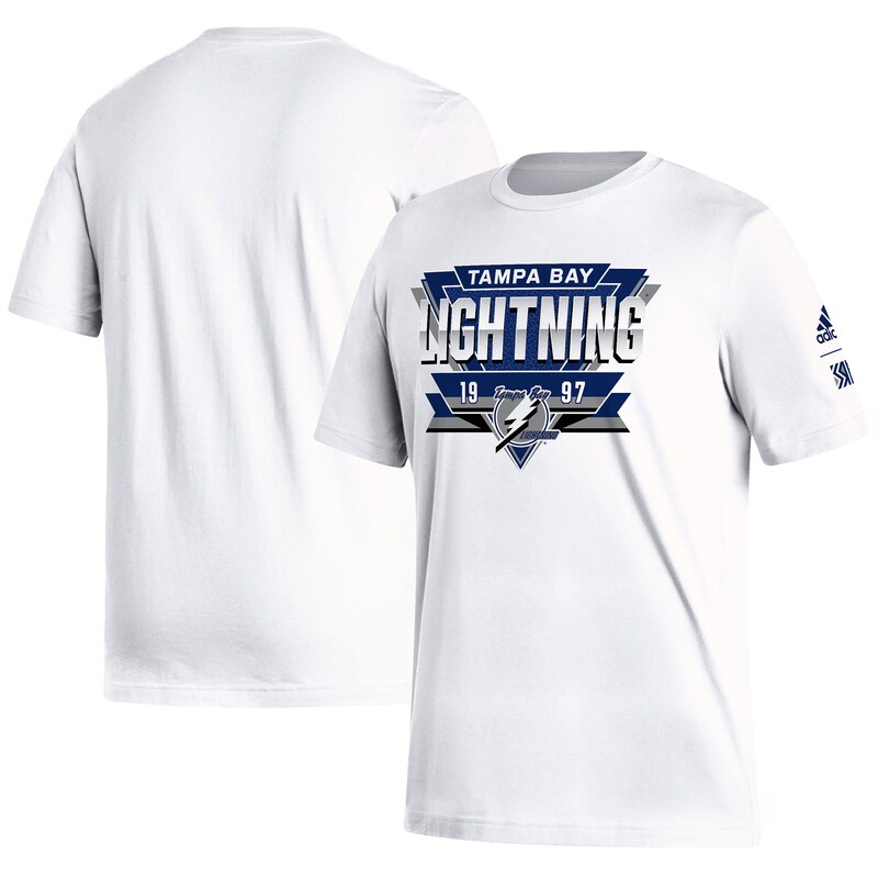 Tampa Bay Lightning - Tričko "2.0 Fresh Playmaker" - obrácené barvy, bílé, retrostyl