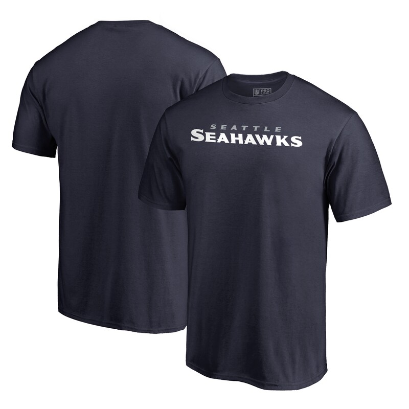 Seattle Seahawks - Tričko - s nápisem, námořnická modř