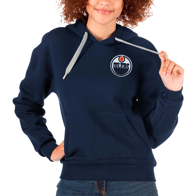 Edmonton Oilers - Mikina s kapucí "Victory" dámská - námořnická modř