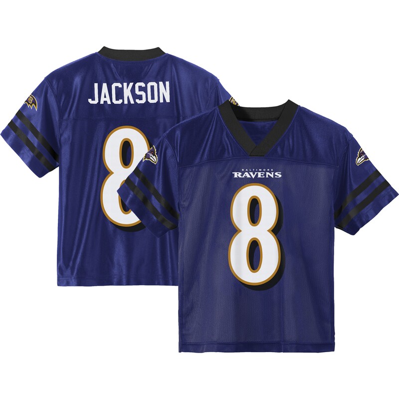 Baltimore Ravens - Dres fotbalový pro batolata - fialový, Lamar Jackson