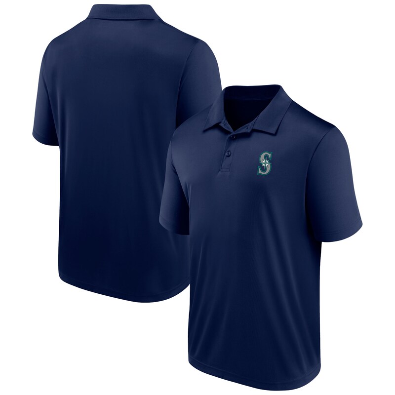 Seattle Mariners - Tričko s límečkem "Logo" pánské - námořnická modř