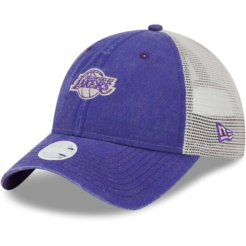 Los Angeles Lakers - Kšiltovka 9TWENTY "Micro Logo Trucker" dámská - nastavitelná, fialová