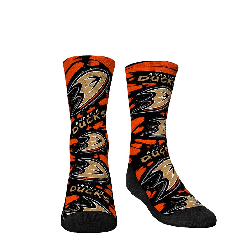 Anaheim Ducks - Ponožky "Allover Logo & Paint" dětské