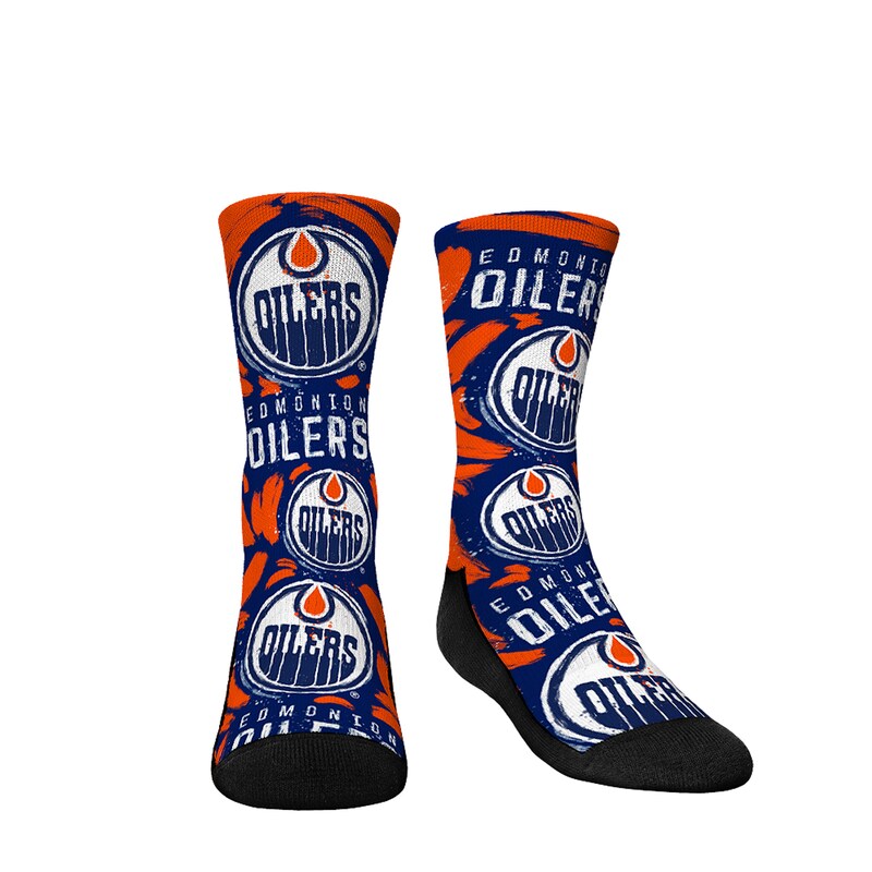 Edmonton Oilers - Ponožky "Allover Logo & Paint" dětské