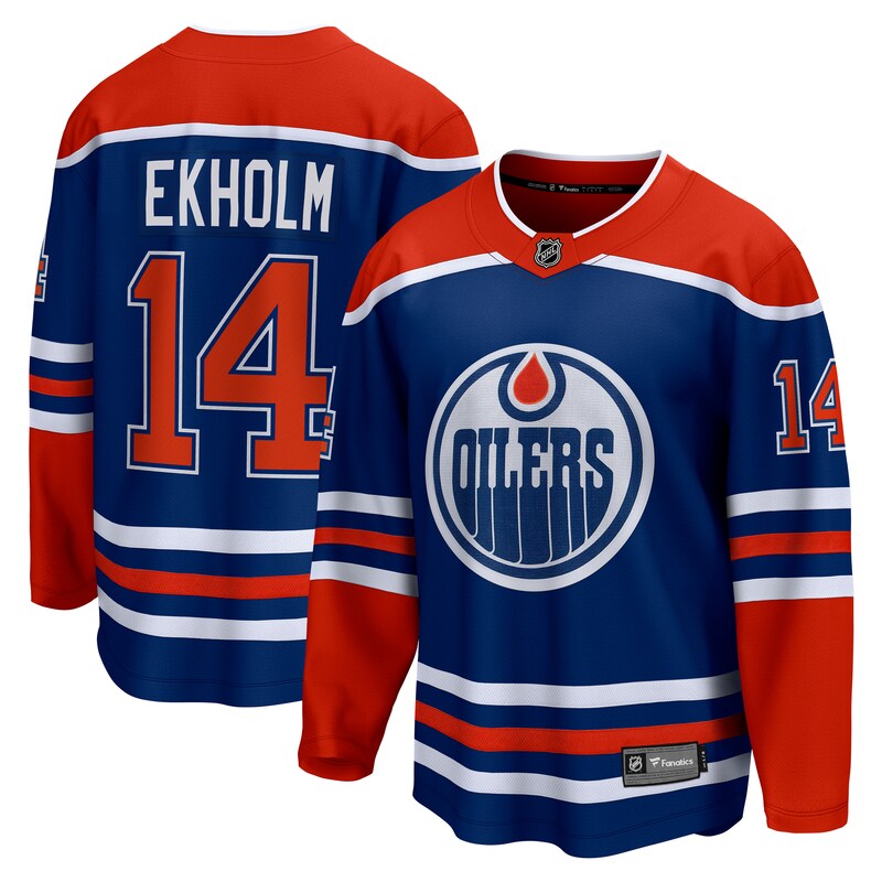 Edmonton Oilers - Dres hokejový "Breakaway" - tmavě modrý, domácí, Mattias Ekholm