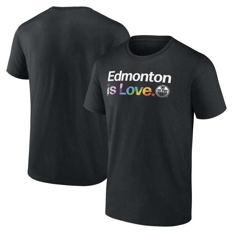 Edmonton Oilers - Tričko "City Pride" - černé