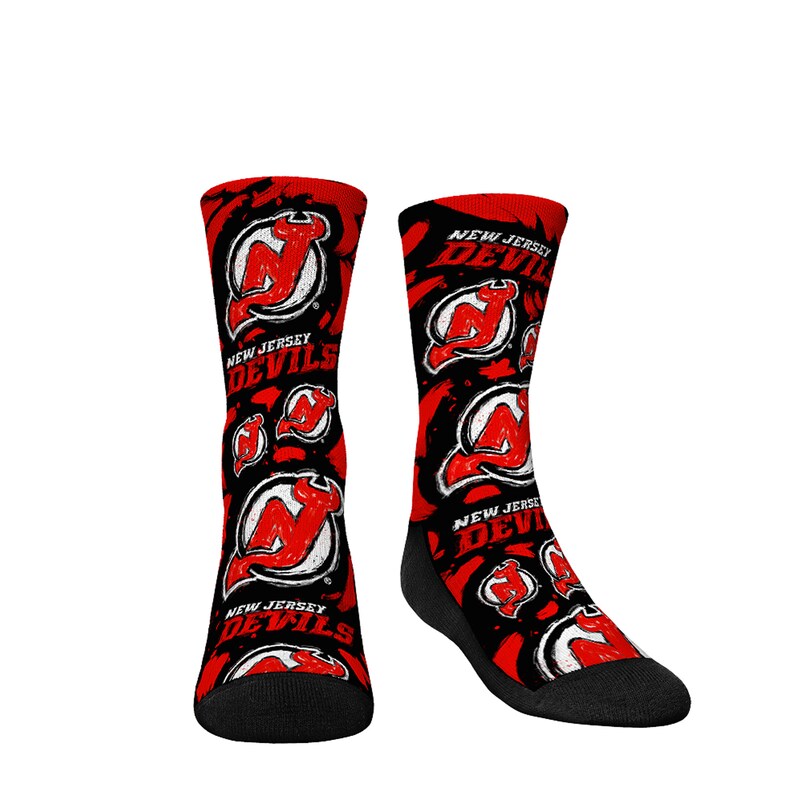 New Jersey Devils - Ponožky "Allover Logo & Paint" dětské