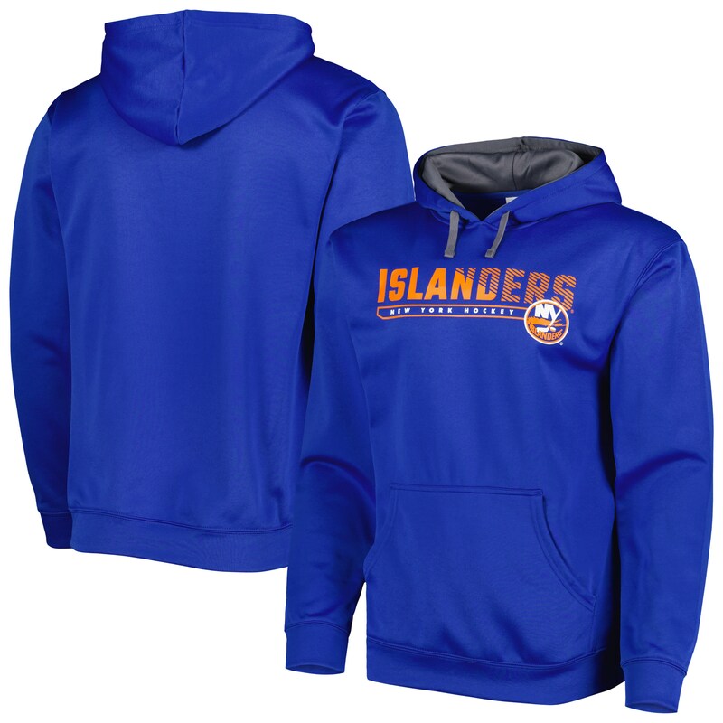 New York Islanders - Mikina s kapucí "HD" pánská - tmavě modrá