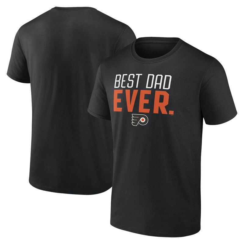Philadelphia Flyers - Tričko "Best Dad Ever" - černé
