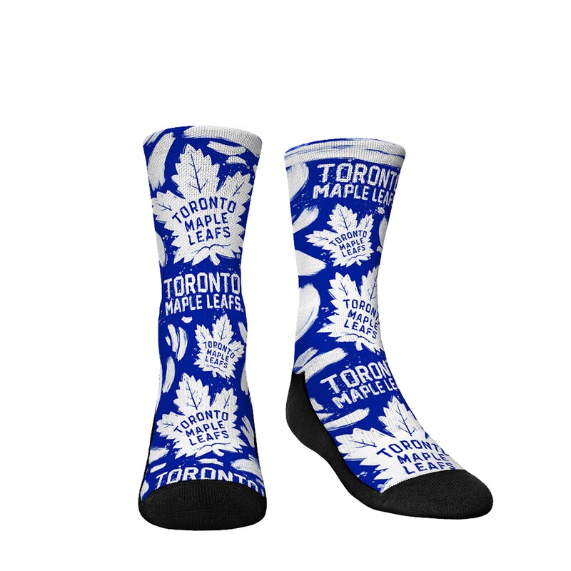 Toronto Maple Leafs - Ponožky "Allover Logo & Paint" dětské
