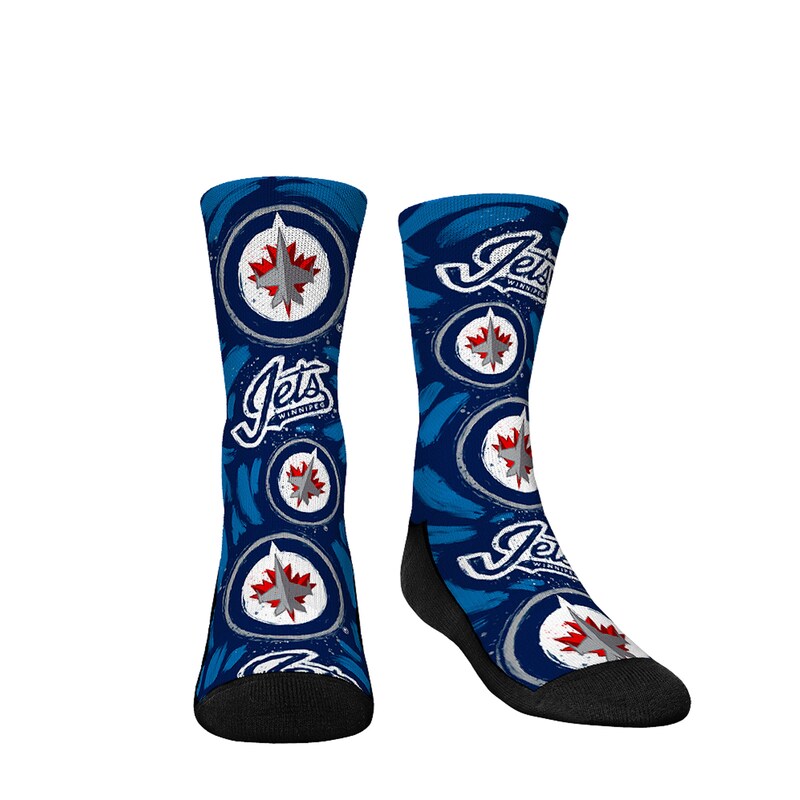 Winnipeg Jets - Ponožky "Allover Logo & Paint" dětské