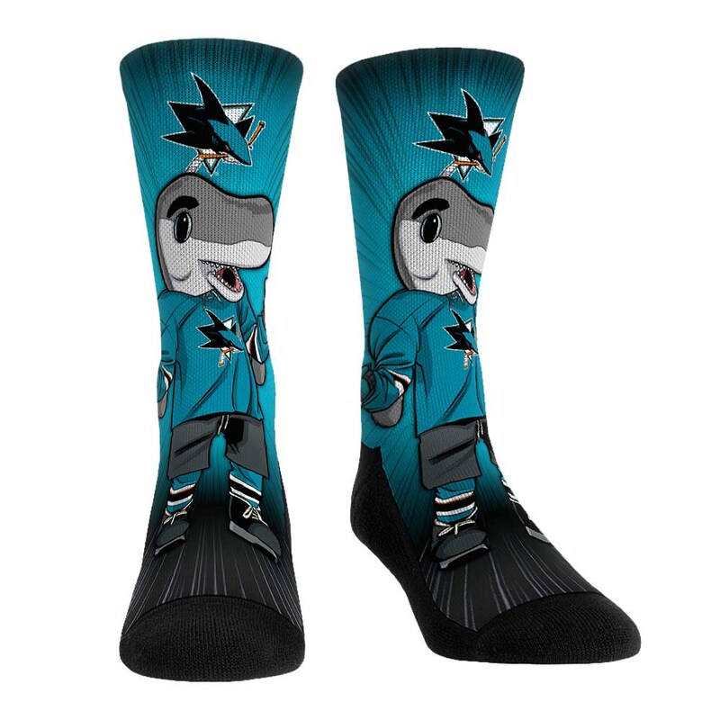 San Jose Sharks - Ponožky "Mascot Pump Up"