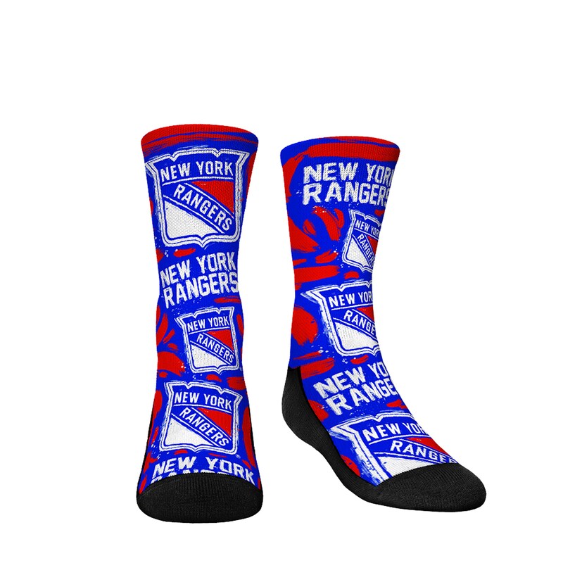 New York Rangers - Ponožky "Allover Logo & Paint" dětské