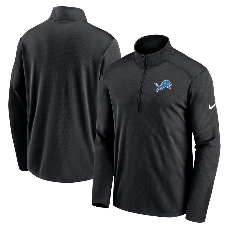 Detroit Lions - Top "Pacer" - černý, zip do půlky