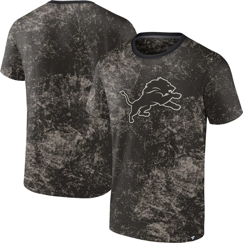 Detroit Lions - Tričko "Shadow" - černé