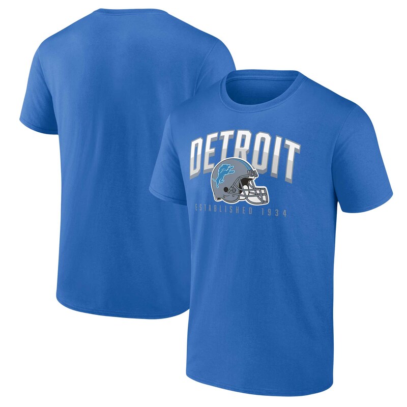 Detroit Lions - Tričko - modré