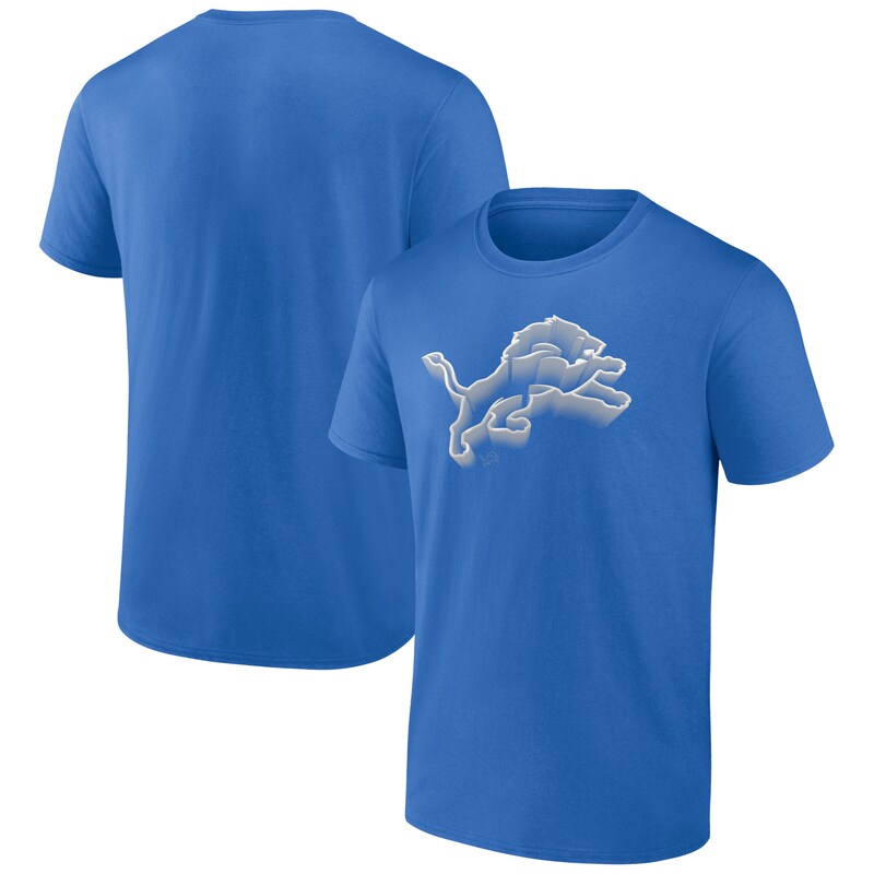 Detroit Lions - Tričko "Dimension" - chromové, modré