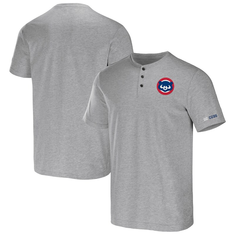 Chicago Cubs - Tričko - žíhané, šedé