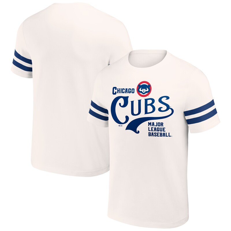 Chicago Cubs - Tričko "Yarn Dye" - z minulosti, krémové
