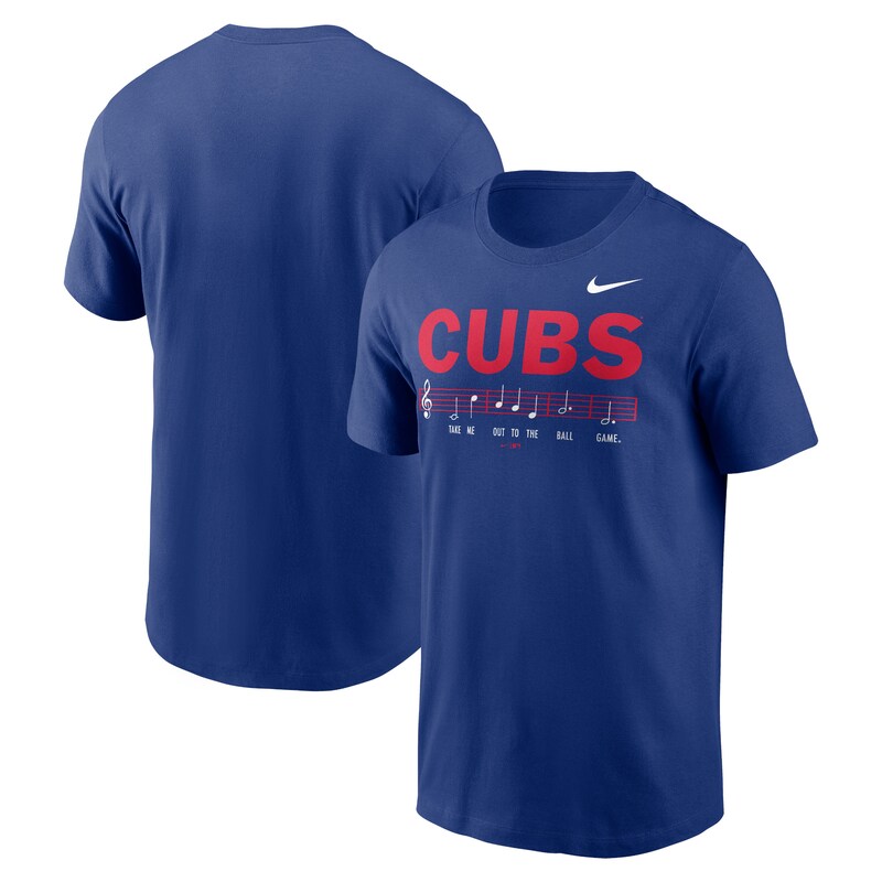 Chicago Cubs - Tričko "Take Me Out To The Ballgame Hometown" - tmavě modré
