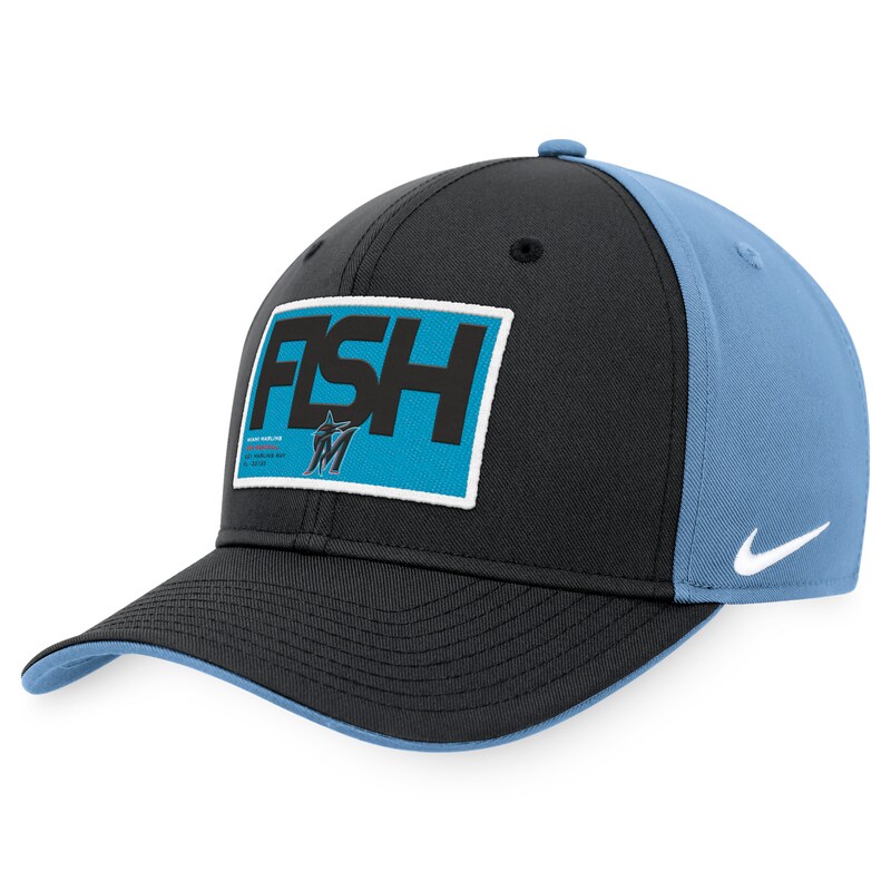 Miami Marlins - Kšiltovka "Classic99 Colorblock" - snapback, černomodrá