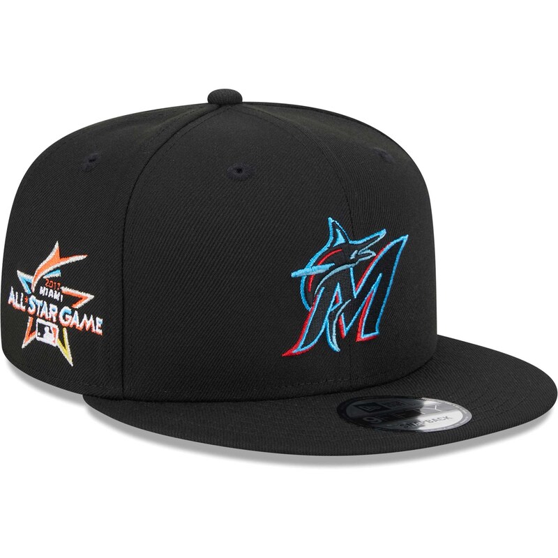 Miami Marlins - Kšiltovka 9FIFTY "Side" - All Star Game, černá, 2017, snapback