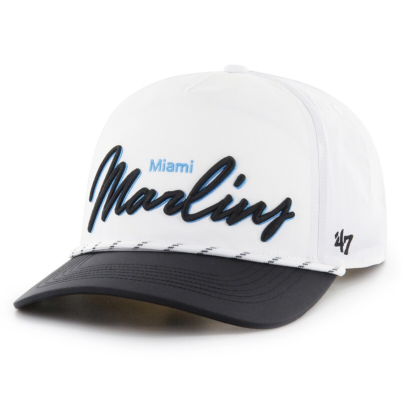 Miami Marlins - Kšiltovka "Chamberlain Hitch" - bílá, nastavitelná