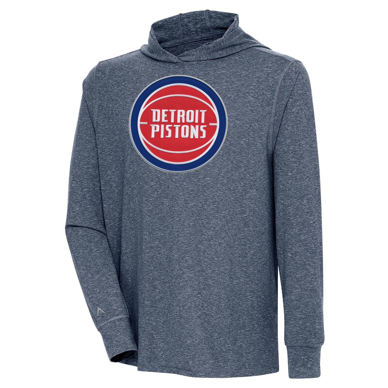 Detroit Pistons - Tričko s kapucí "Saga" - žíhané, dlouhý rukáv, námořnická modř