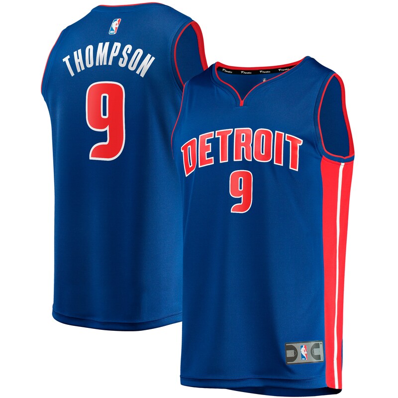 Detroit Pistons - Dres basketbalový "Fast Break" - edice Icon, Ausar Thompson, výber v prvním kole draftu, 2023, tmavě modrý