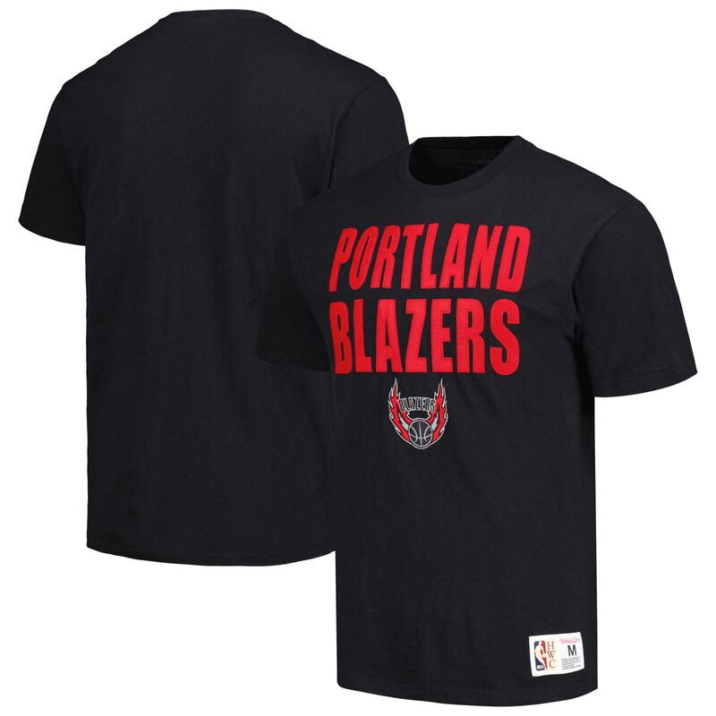 Portland Trail Blazers - Tričko "Legendary" - Hardwood Classics, černé